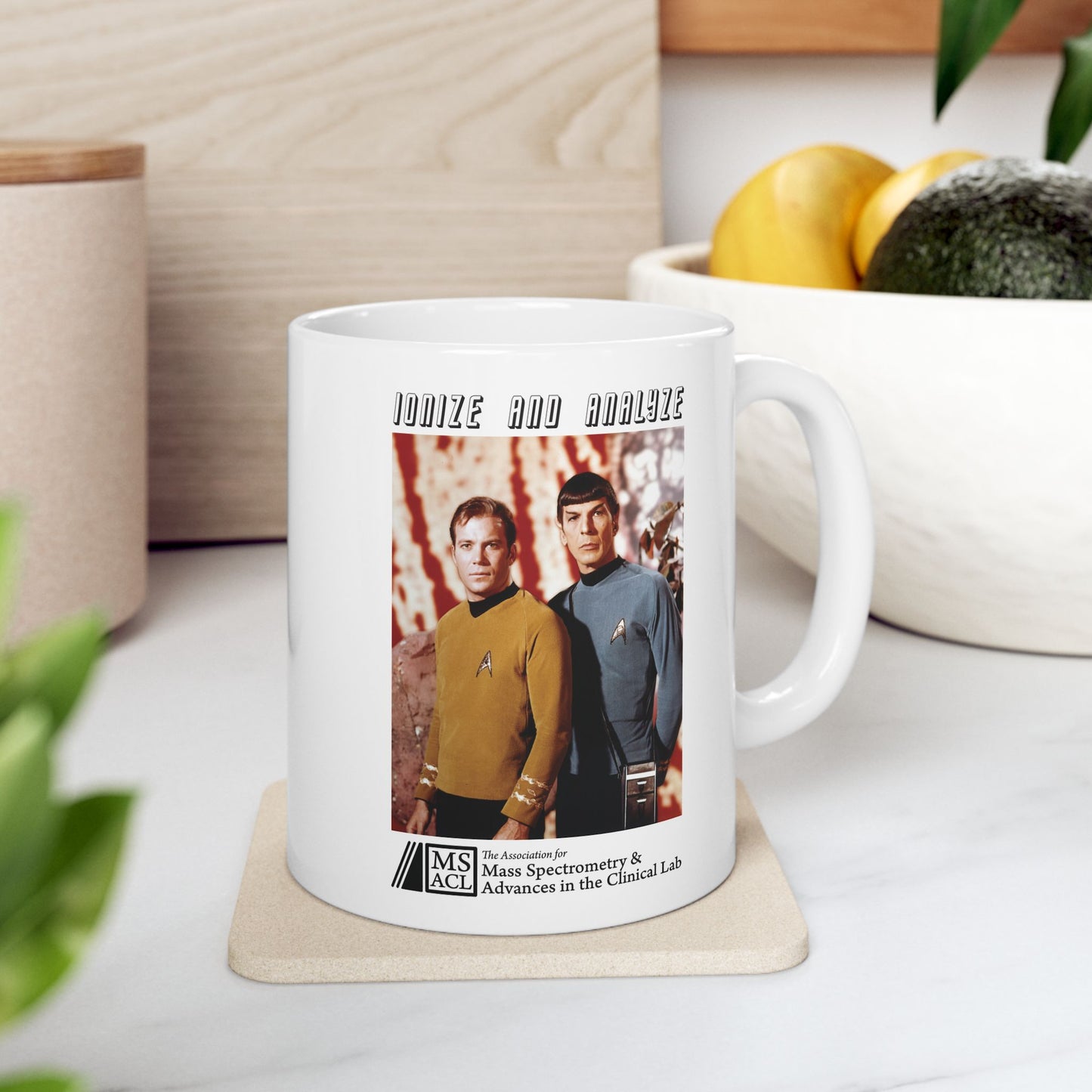 "Ionize and Analyze" - Ceramic Mug (11oz, 15oz)