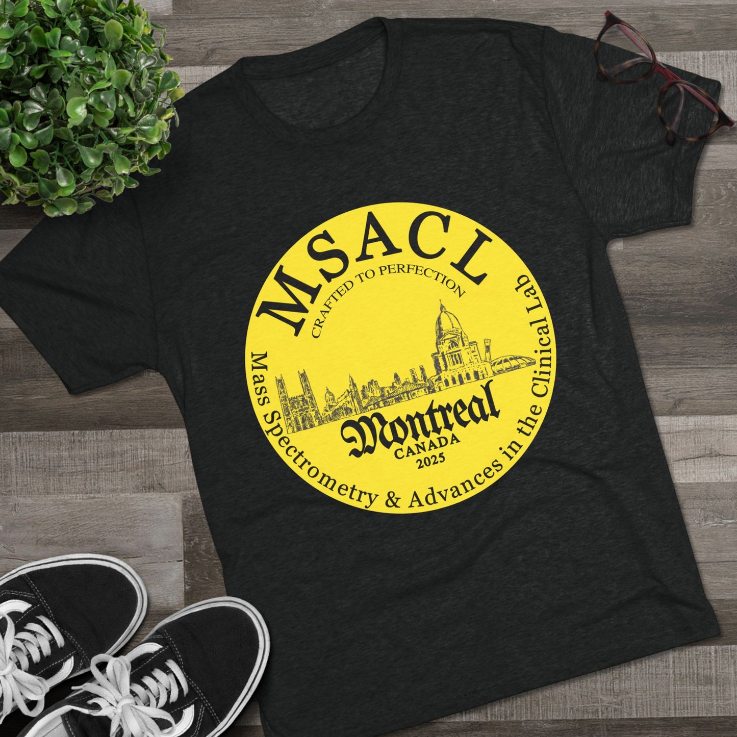 MSACL 2025 Montreal "Perfectly Crafted"  Unisex Tri-Blend Crew Tee