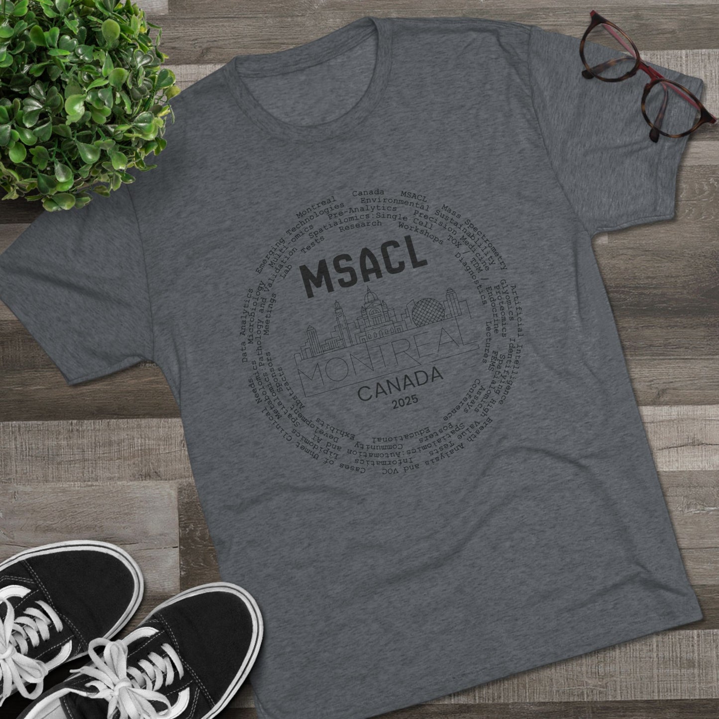 MSACL 2025 "Skyline" Unisex Tri-Blend Crew Tee