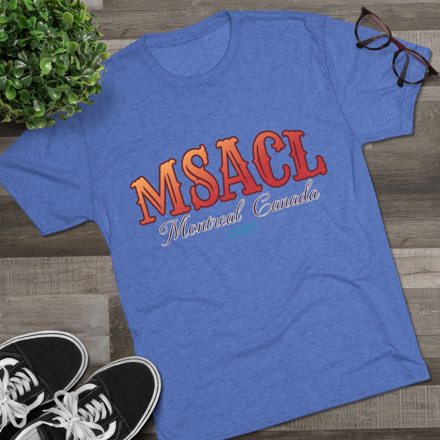 MSACL 2025 Montreal "Circus" Unisex Tri-Blend Crew Tee