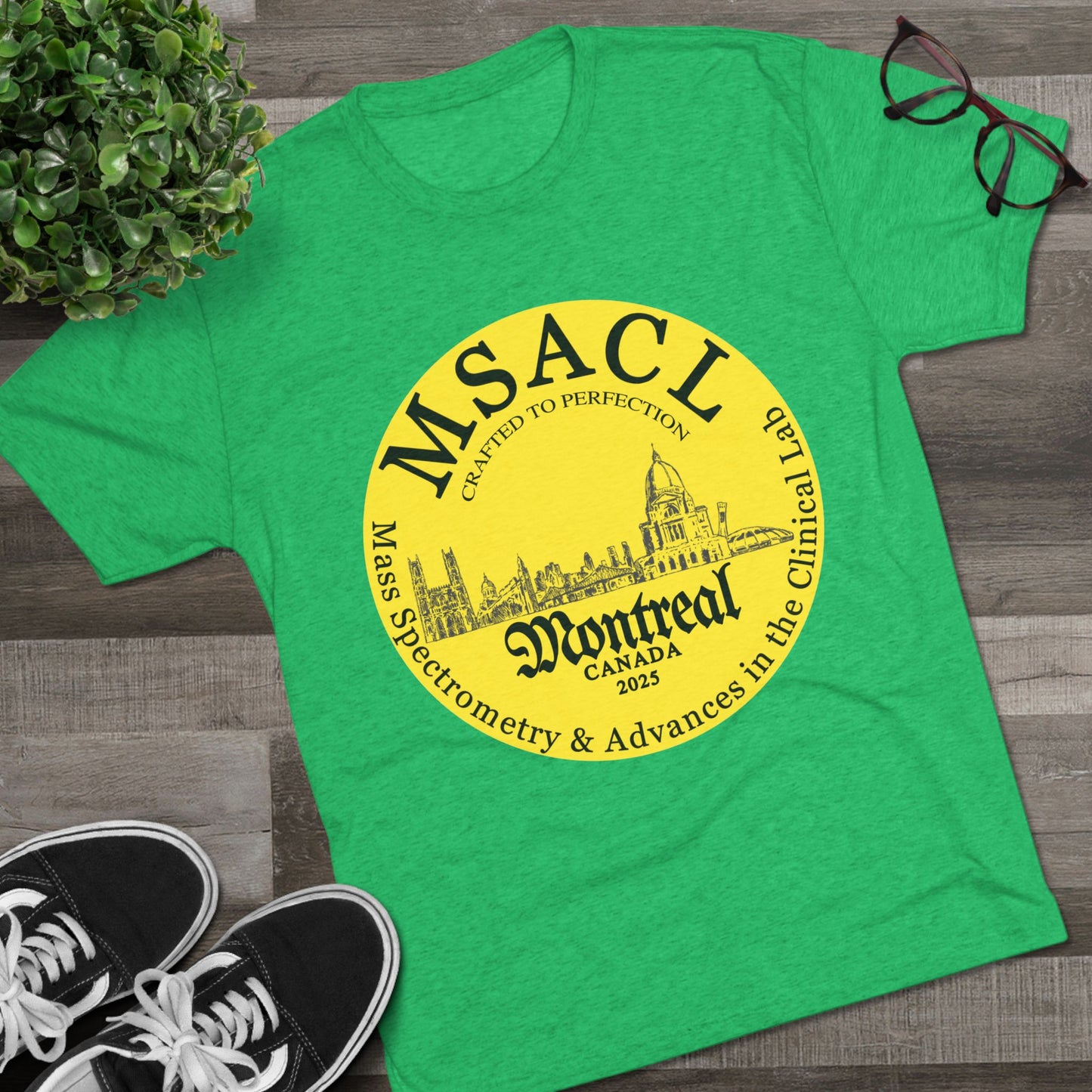 MSACL 2025 Montreal "Perfectly Crafted"  Unisex Tri-Blend Crew Tee