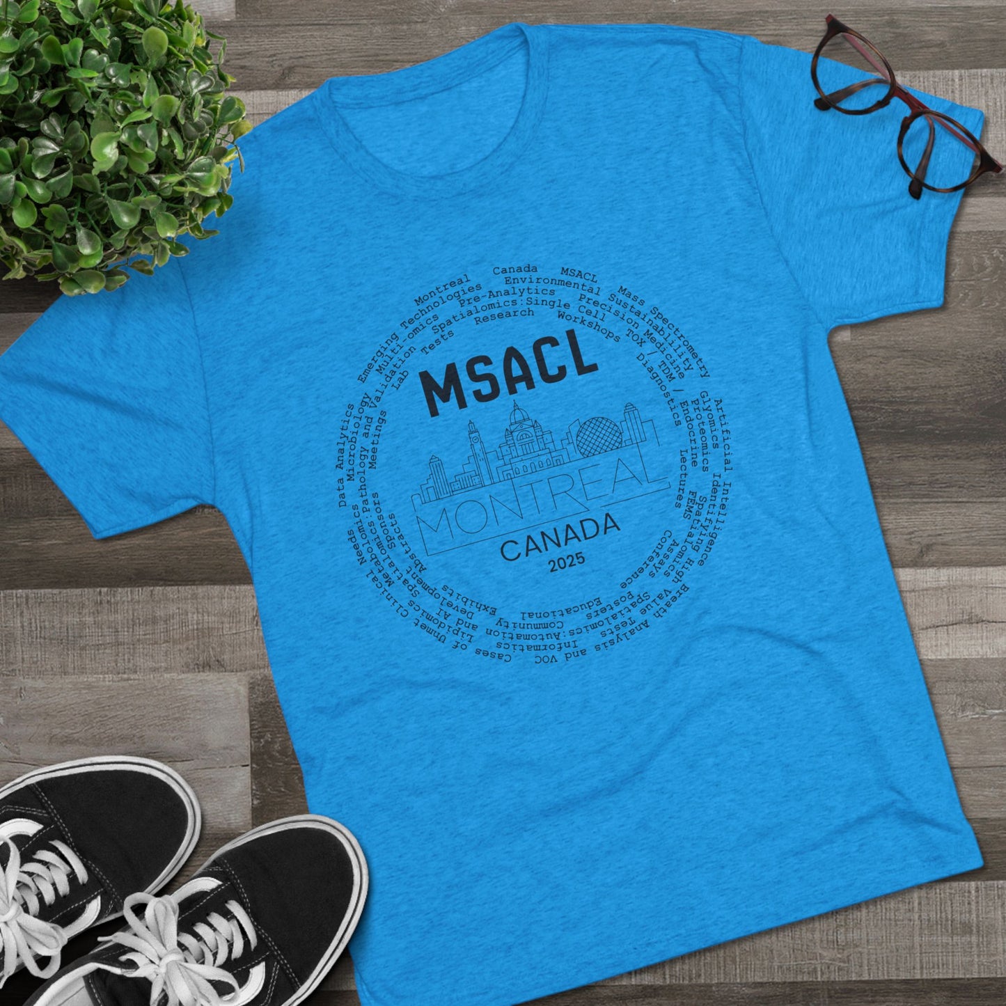 MSACL 2025 "Skyline" Unisex Tri-Blend Crew Tee