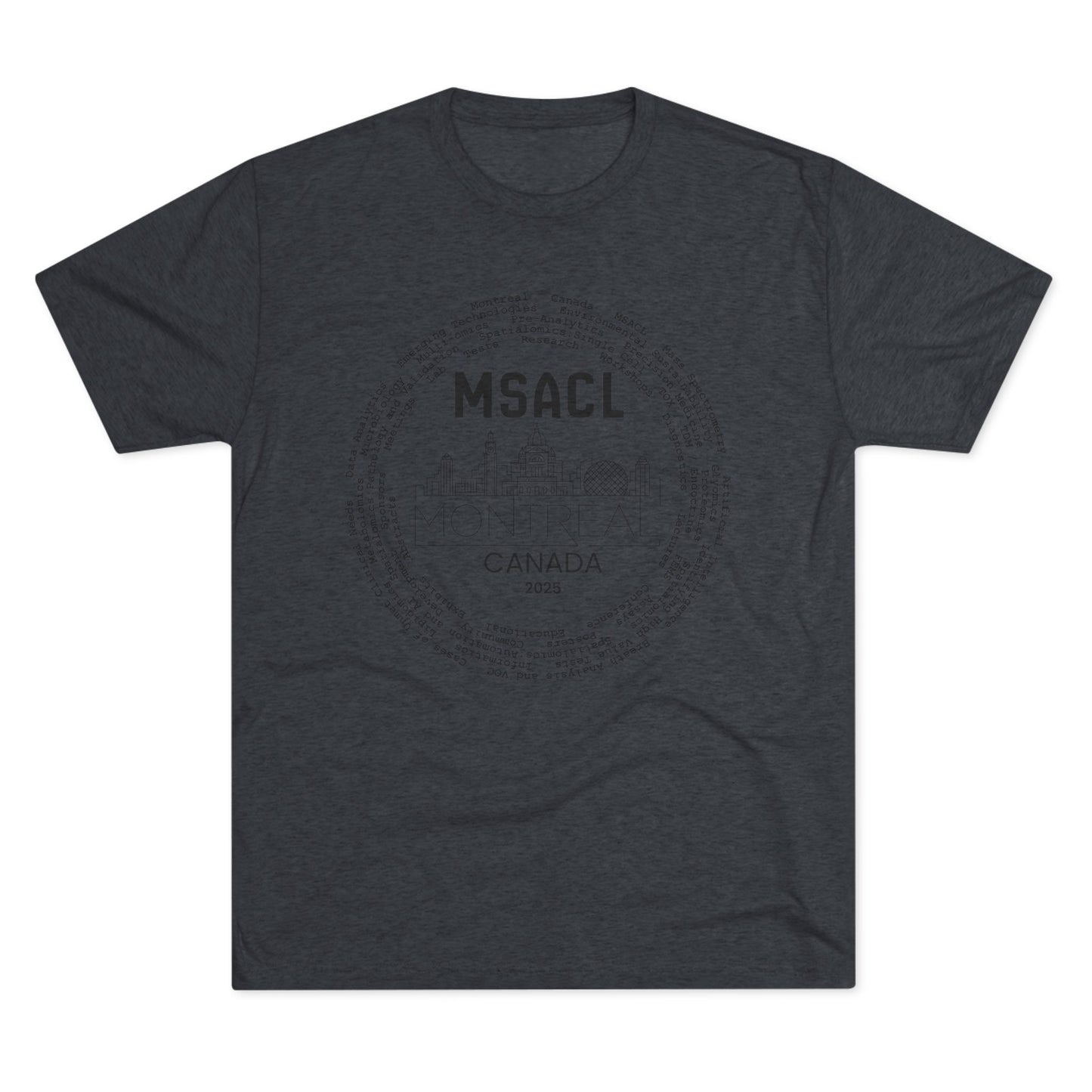 MSACL 2025 "Skyline" Unisex Tri-Blend Crew Tee