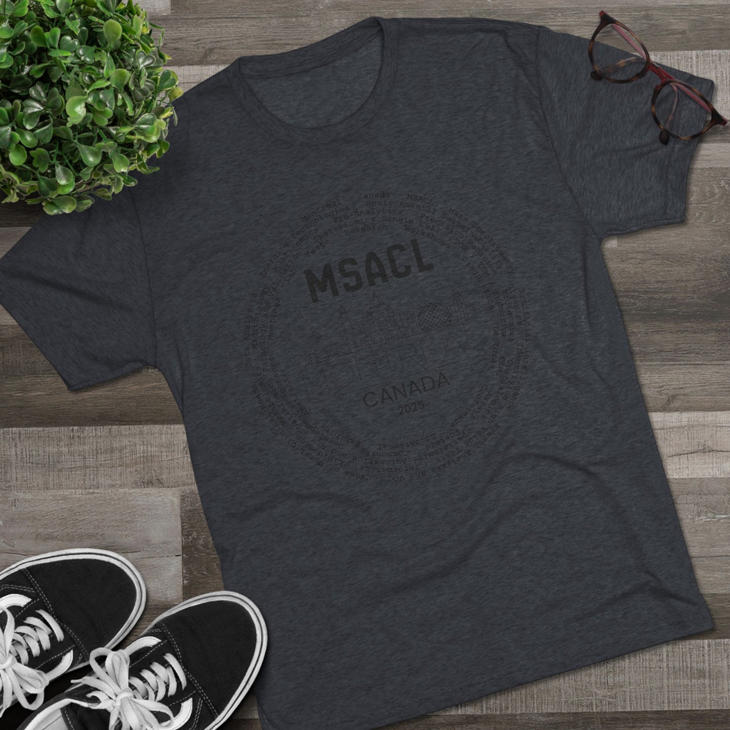 MSACL 2025 "Skyline" Unisex Tri-Blend Crew Tee