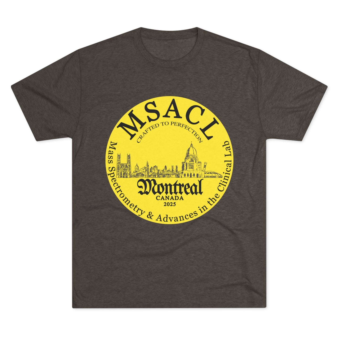 MSACL 2025 Montreal "Perfectly Crafted"  Unisex Tri-Blend Crew Tee