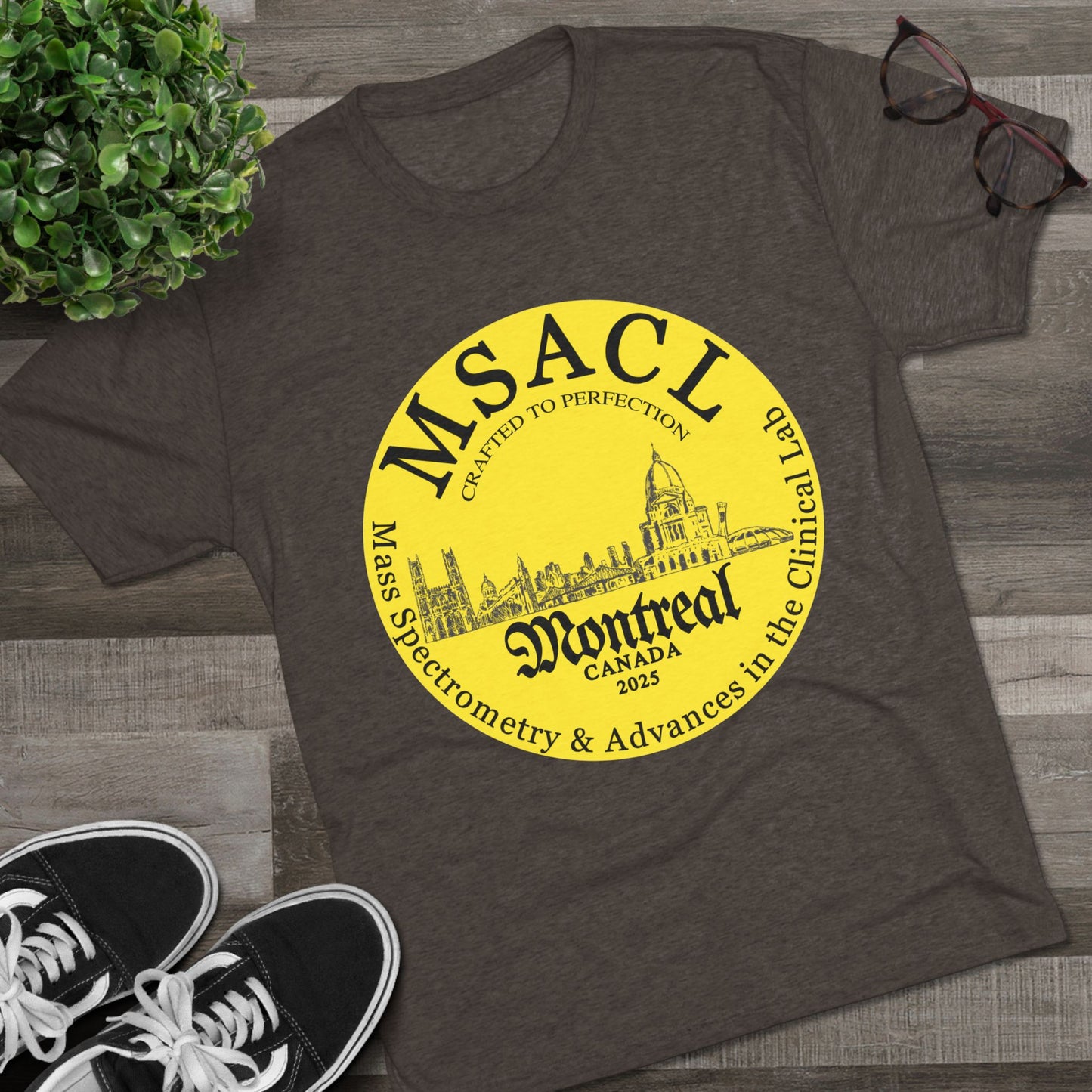 MSACL 2025 Montreal "Perfectly Crafted"  Unisex Tri-Blend Crew Tee