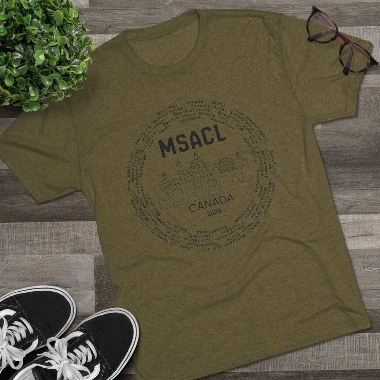 MSACL 2025 "Skyline" Unisex Tri-Blend Crew Tee