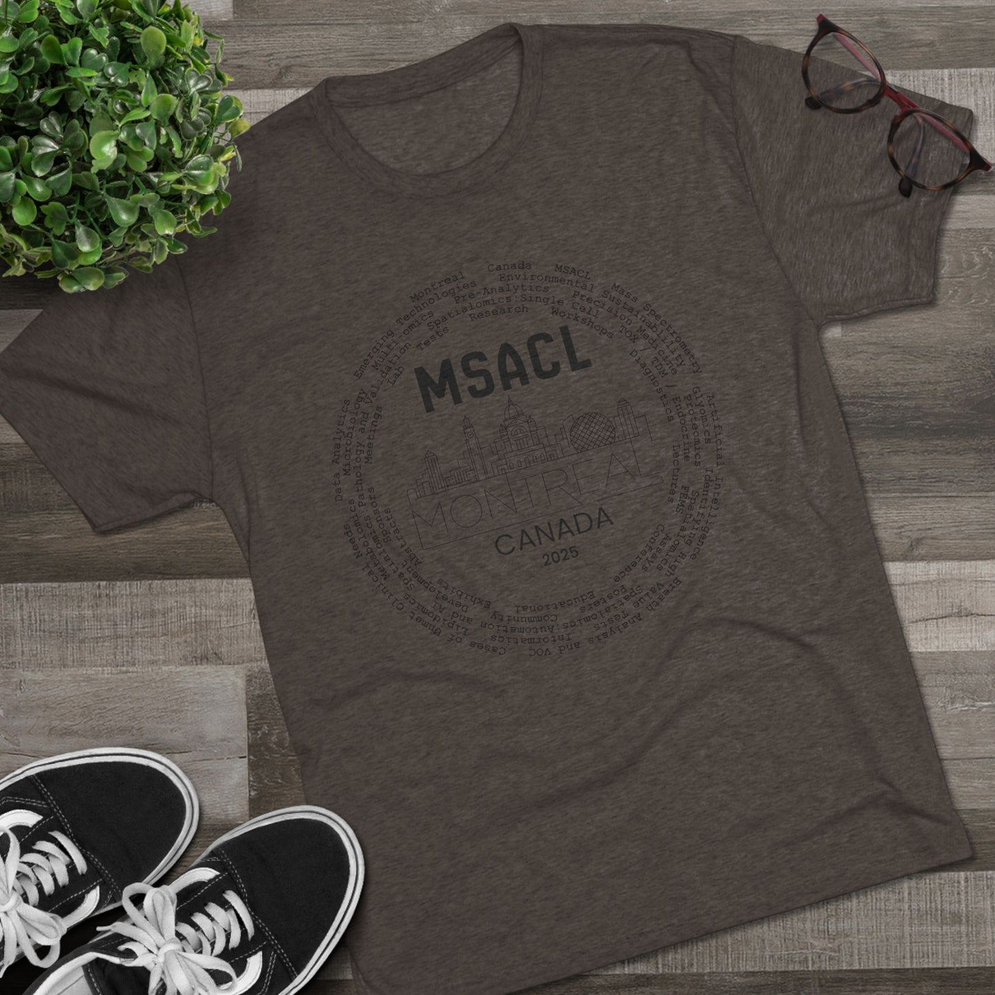 MSACL 2025 "Skyline" Unisex Tri-Blend Crew Tee